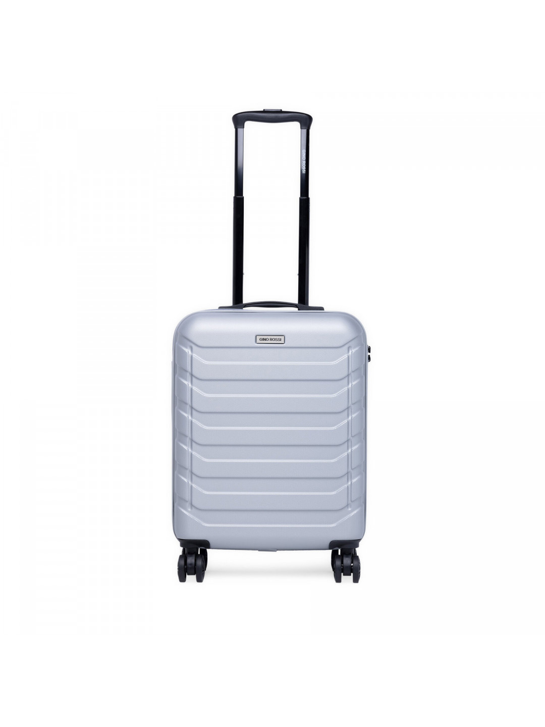 Kabinový kufr Gino Rossi GIN-S-003-05-SILVER Stříbrná